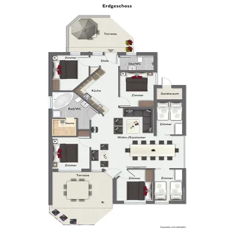 Strandblick - Dorf 1 03 Priwall